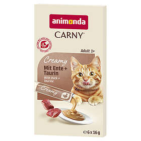 Animonda Carny Krämiga Godis Anka & Taurin 24x16g