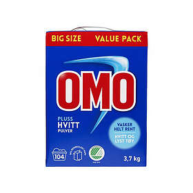 OMO Tøyvask Pluss Hvitt 3,7kg.