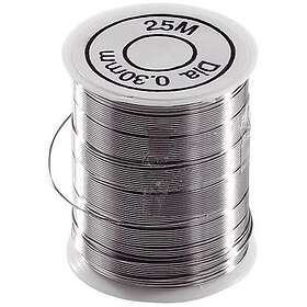Playbox Metalltråd 25m silver