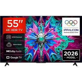iFFalcon U65A 55" 4K Ultra HD LCD HDR Smart TV (2026) - 55U65A