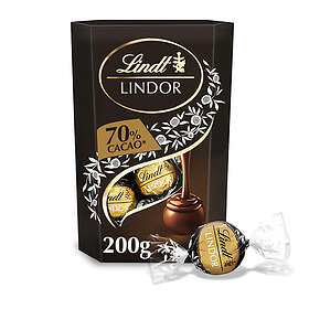 Chocolate Lindt Lindor 70% Dark Truffles Box 200g