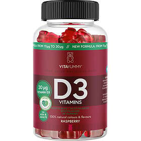 VitaYummy D3 Vitamins 30ug 60 gummies