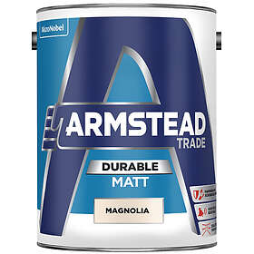 Armstead Trade Durable Matt Paint Magnolia 5L