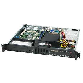 Supermicro SC512-203B 200W (Silver/Svart)