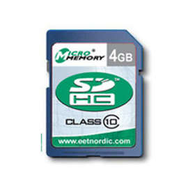 MicroMemory SDHC Class 10 4GB