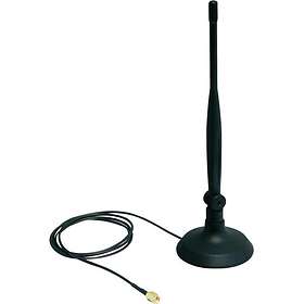 DeLock WLAN 802.11 b/g/n RP-SMA Antenna 4dBi (88413)