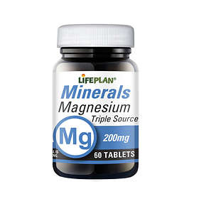 Lifeplan Magnesium Triple Source 200mg 60 Tablets