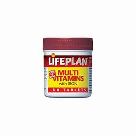 Lifeplan Multivitamins With Iron 60 Tabletter