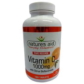 Natures Aid Vitamin C 1000mg Time Release 180 Tablets