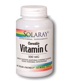 Solaray Chewable Vitamin C 500mg 60 Tablets