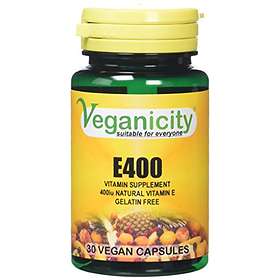 Health Plus Veganicity Vitamin E400 30 Gélules