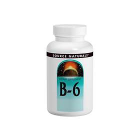 Source Naturals B6-Vitamin (Pyridoxin) 100mg 100 Tabletter