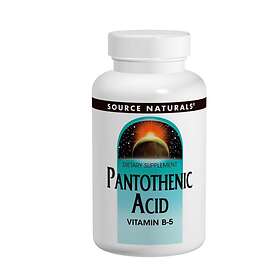 Source Naturals Vitamin B5 (Pantotensyra) 250mg 100 Tabletter