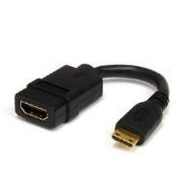 StarTech HDMI - HDMI Mini Haute vitesse avec Ethernet F-M 0,1m