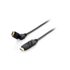 Equip HDMI - HDMI High Speed with Ethernet (swivel) 3m