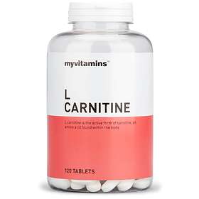 Myvitamins Total L Carnitine 120 Tablets