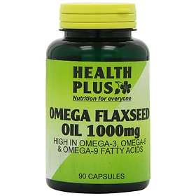 Health Plus Omega Flaxseed Oil 1000mg 90 Capsules