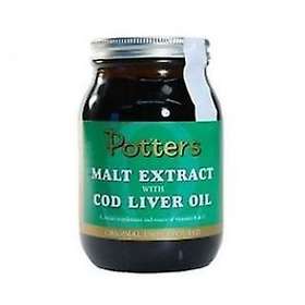 Potters Malt Extract With Cod Liver Oil 650g