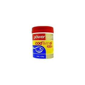 Power Health High Strength Cod Liver Oil 1000mg 90 Kapslar