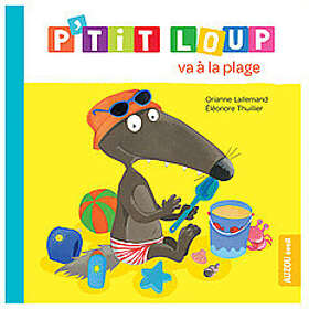 P'tit Loup va à la plage Broché