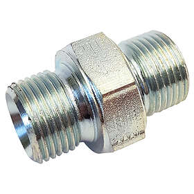 RM De Wit Stål Nippel Mandlig 3/8"x3/8"