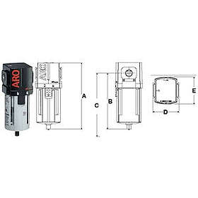 Ingersoll Rand Model 2000 Filter 5577 min/liter