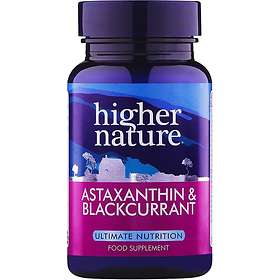 Higher Nature Astaxanthin & Blackcurrant 90 Capsules