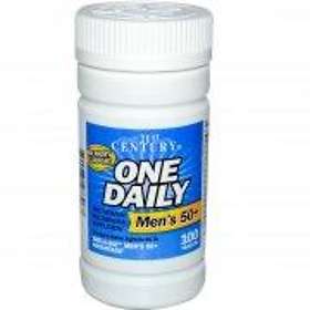 21st Century One Daily Men's 50+ Multivitamin Multimineral 100 Tablets