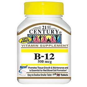 21st Century B-12 500mcg 110 Tablets