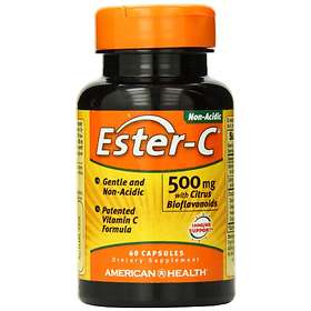 American Health Ester-C 500mg with Citrus Bioflavonoids 60 Capsules