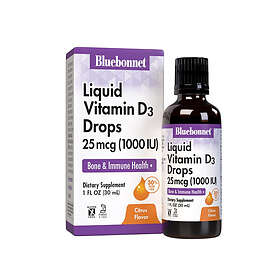 Bluebonnet Nutrition Liquid Vitamin D3 Drops 1000IU 30ml