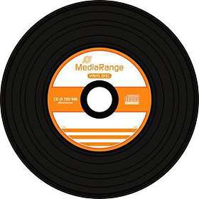 MediaRange CD-R 700MB 52x 50-pakning Spindel Black Edition