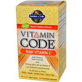 Garden of Life Vitamin Code Raw Vitamin C 60 Kapslar