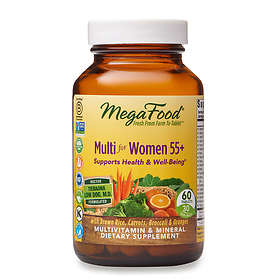 MegaFood Women Over 55 Whole Food Multivitamin & Mineral Iron Free 60 Tablets