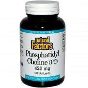 Natural Factors Phosphatidyl Choline (PC) 420mg 90 Capsules