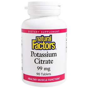 Natural Factors Potassium Citrate 99mg 90 Tablets