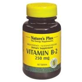 Nature's Plus Vitamin B2 250mg 60 Tablets