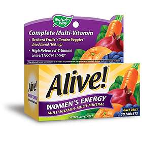 Nature's Way Alive! Women's Energy Multivitamin Multimineral 50 Tablets