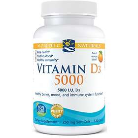 Nordic Naturals Vitamin D3 120 Kapsler