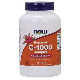 Now Foods C-1000 Buffered C 180 Tabletter