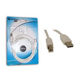 Sandberg Saver USB A - USB B 2.0 2m