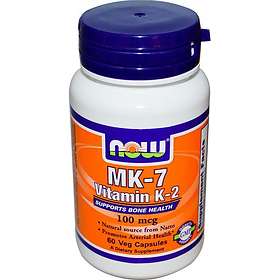 Now Foods MK-7 Vitamin K-2 100mcg 60 Kapslar