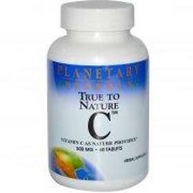 Planetary Herbals True To Nature C 500mg 60 Tablets