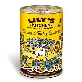 Lilys Kitchen Dog Homestyle Chicken & Turkey Casserole 0.4kg