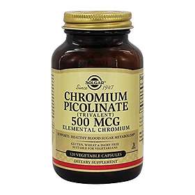 Solgar Chromium Picolinate 500mcg 120 Capsules