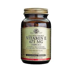 Solgar Vitamin E 1000IU 50 Kapslar