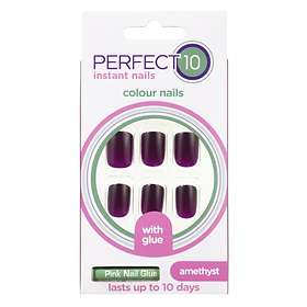Perfect 10 Colour False Nails 24-pack