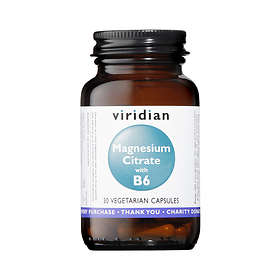 Viridian Magnesium Citrate With B6 30 Capsules