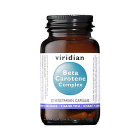 Viridian Beta Carotene Complex 30 Capsules