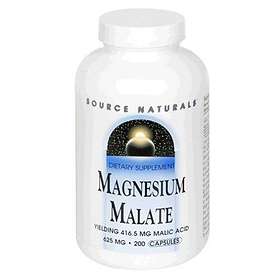 Source Naturals Magnesium Malate 625mg 200 Capsules